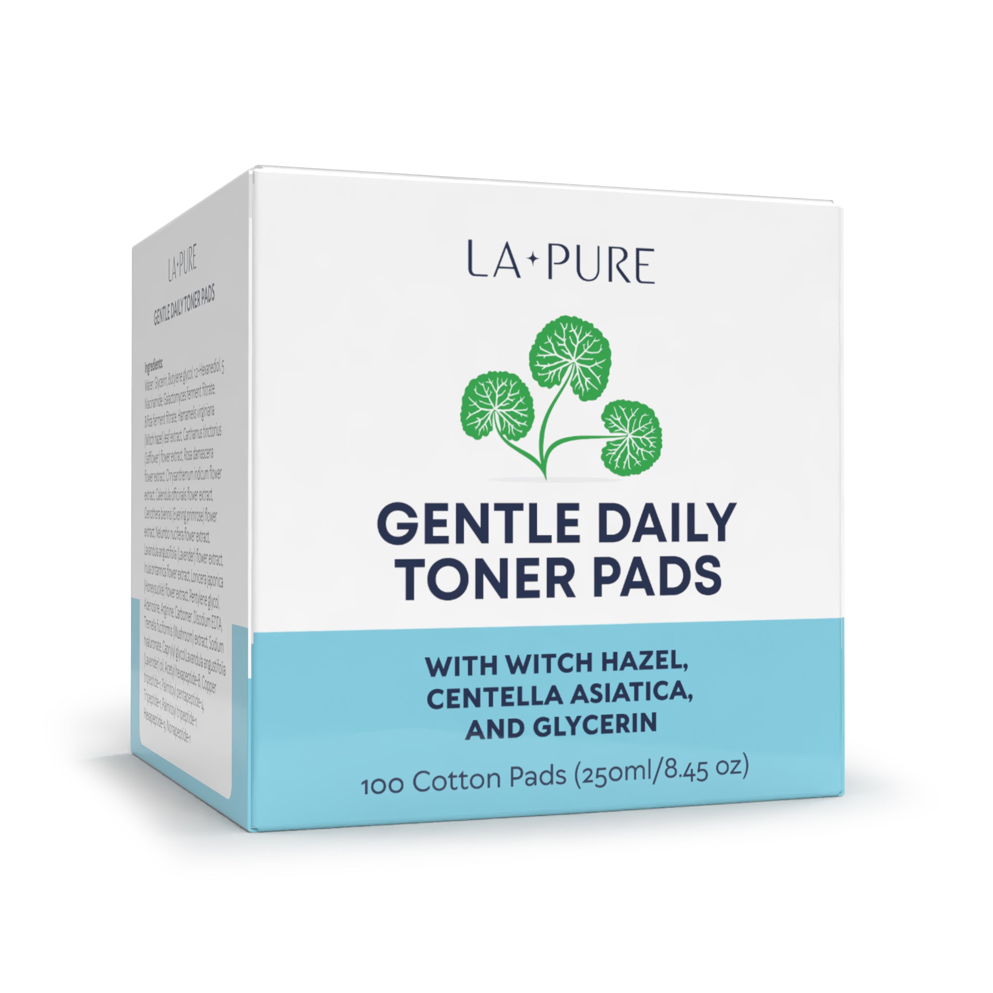 Gentle Daily Toner Pads (100 cotton pads)